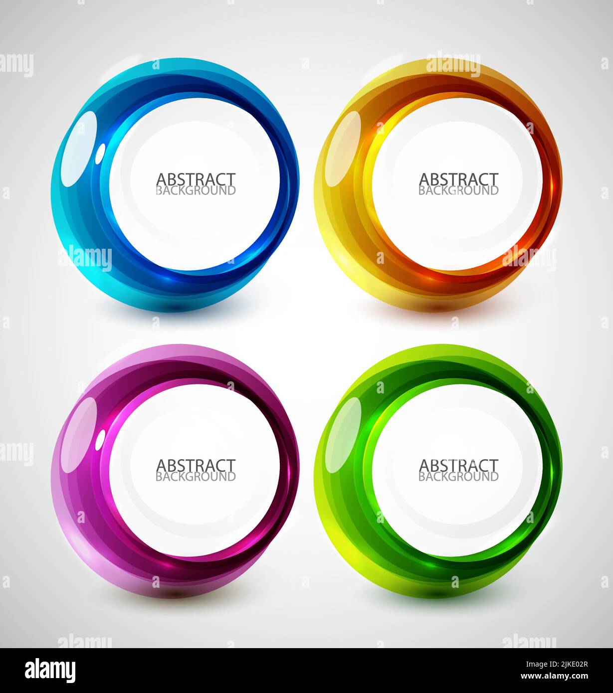Abstract swirl vector design set Stock Vector Image & Art - Alamy