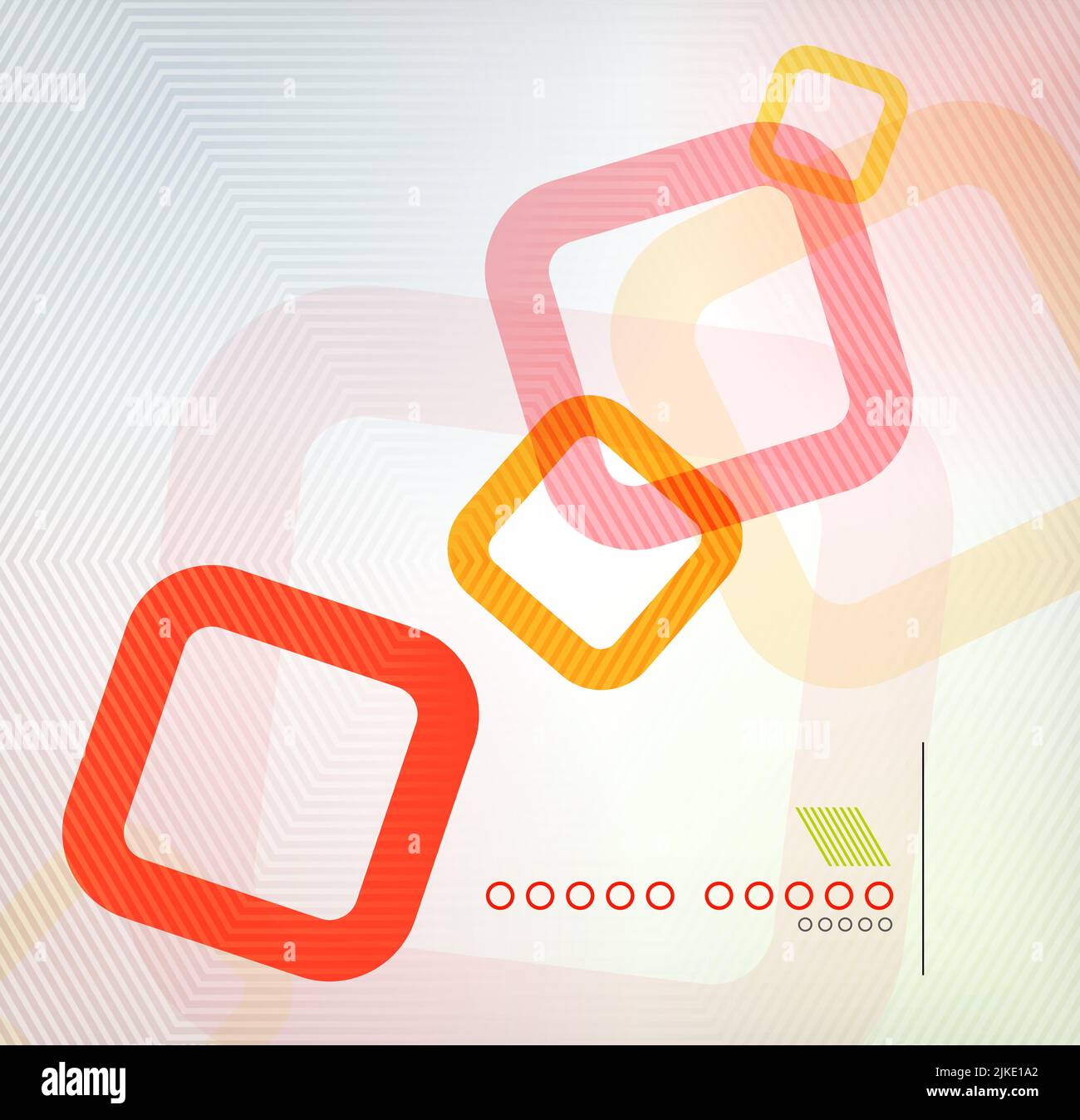 Colorful square geometric shape flat design for infographics | business ...