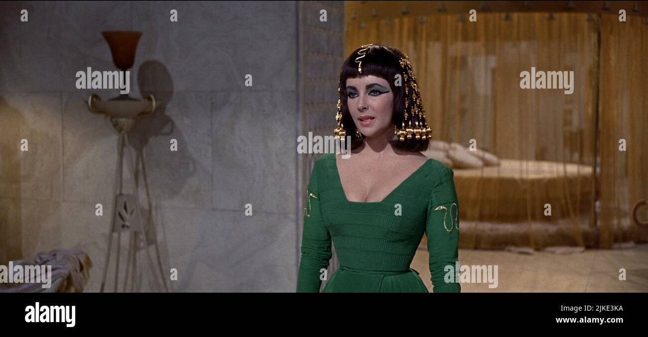 Los Angeles.CA.USA. Elizabeth Taylor (as Queen Cleopatra) in a scene in