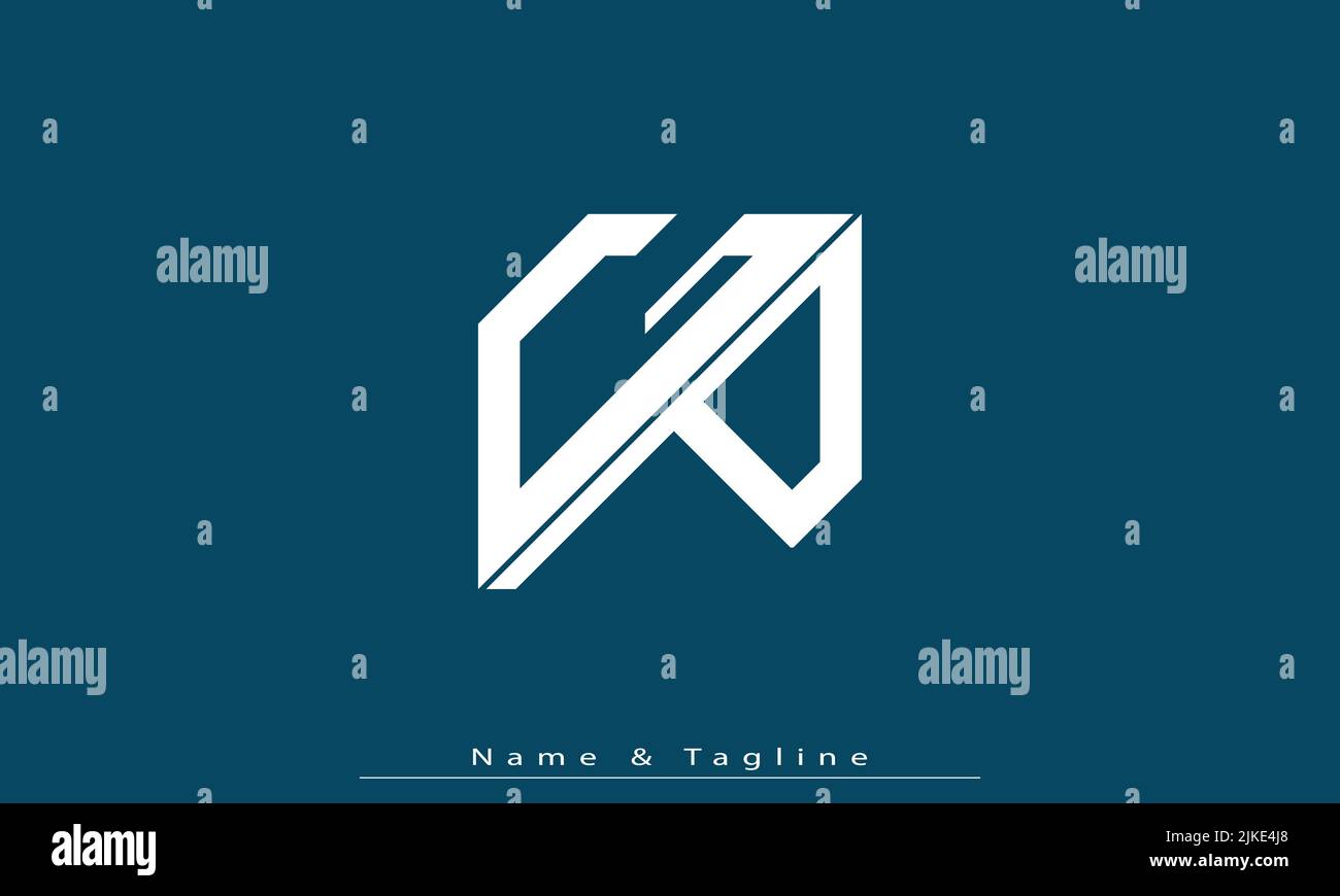 Alphabet letters Initials Monogram logo GP , PG Stock Vector
