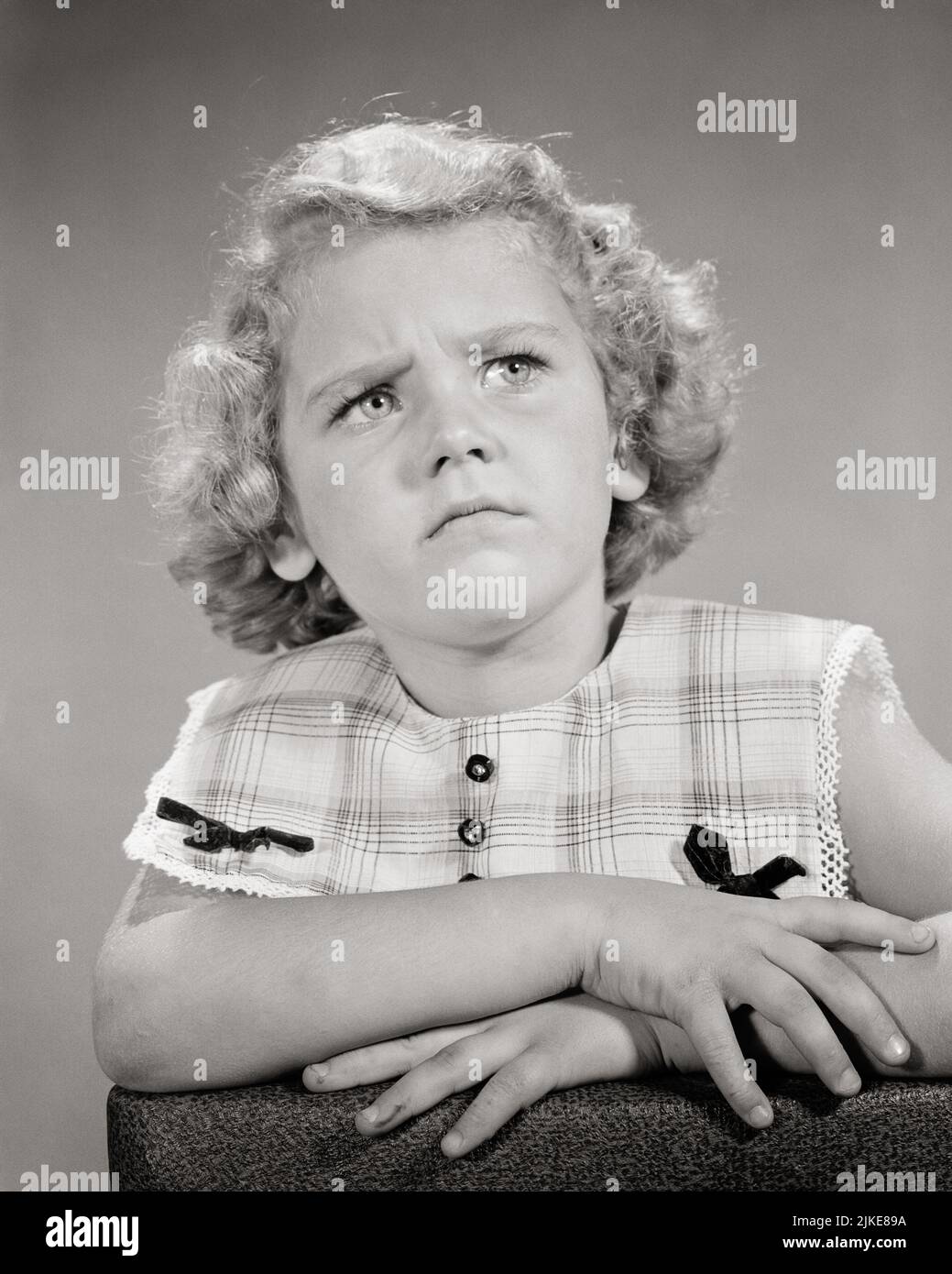 Blonde child 1950s hi-res stock photography and images - Alamy