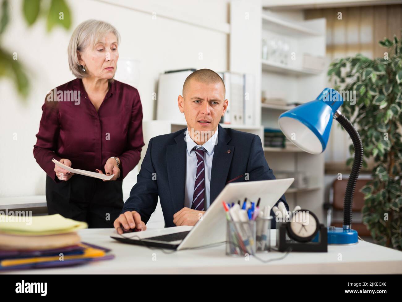 Confident older woman in formal hi-res stock photography and images - Alamy