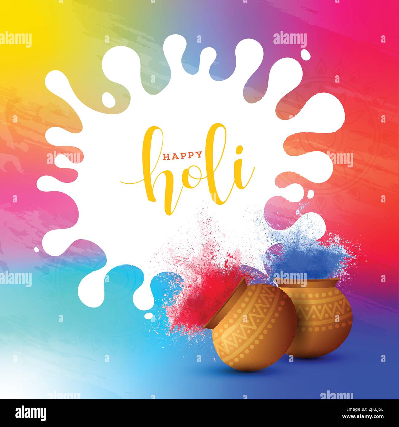 Vector indian festival holi background hi-res stock photography and images  - Page 20 - Alamy