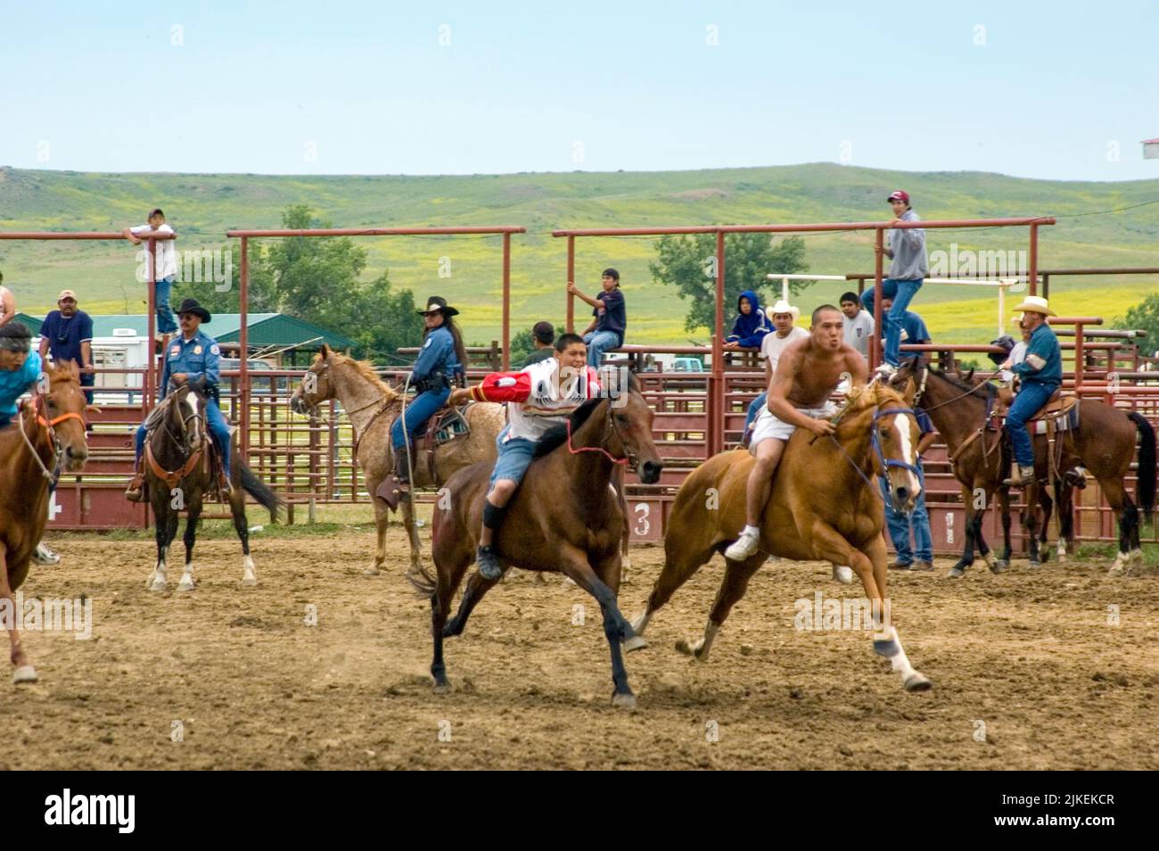 on the Crow Indian Reservation, Crow Agency Montana Stock Photo - Alamy