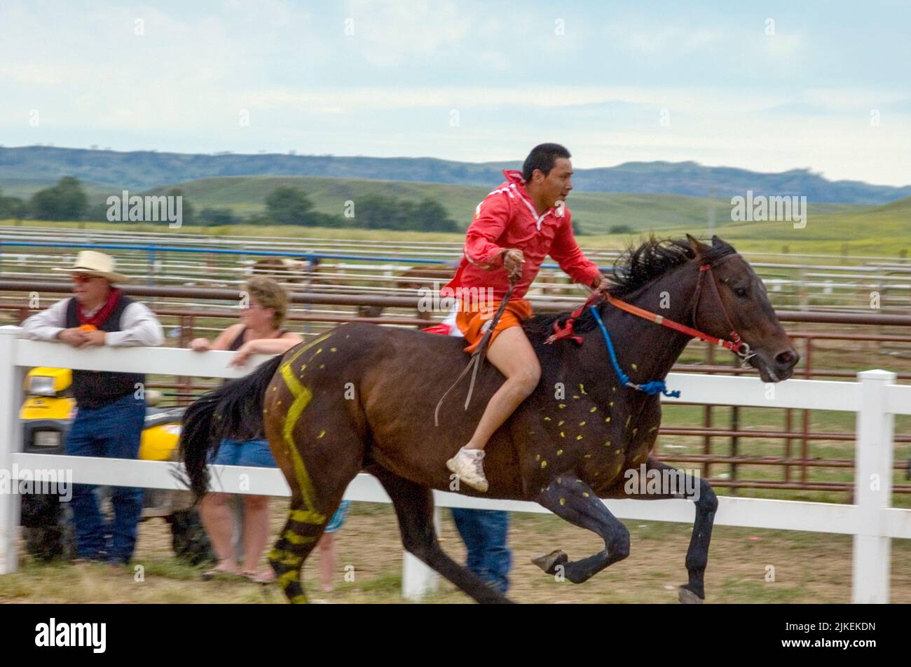 on the Crow Indian Reservation, Crow Agency Montana Stock Photo Alamy