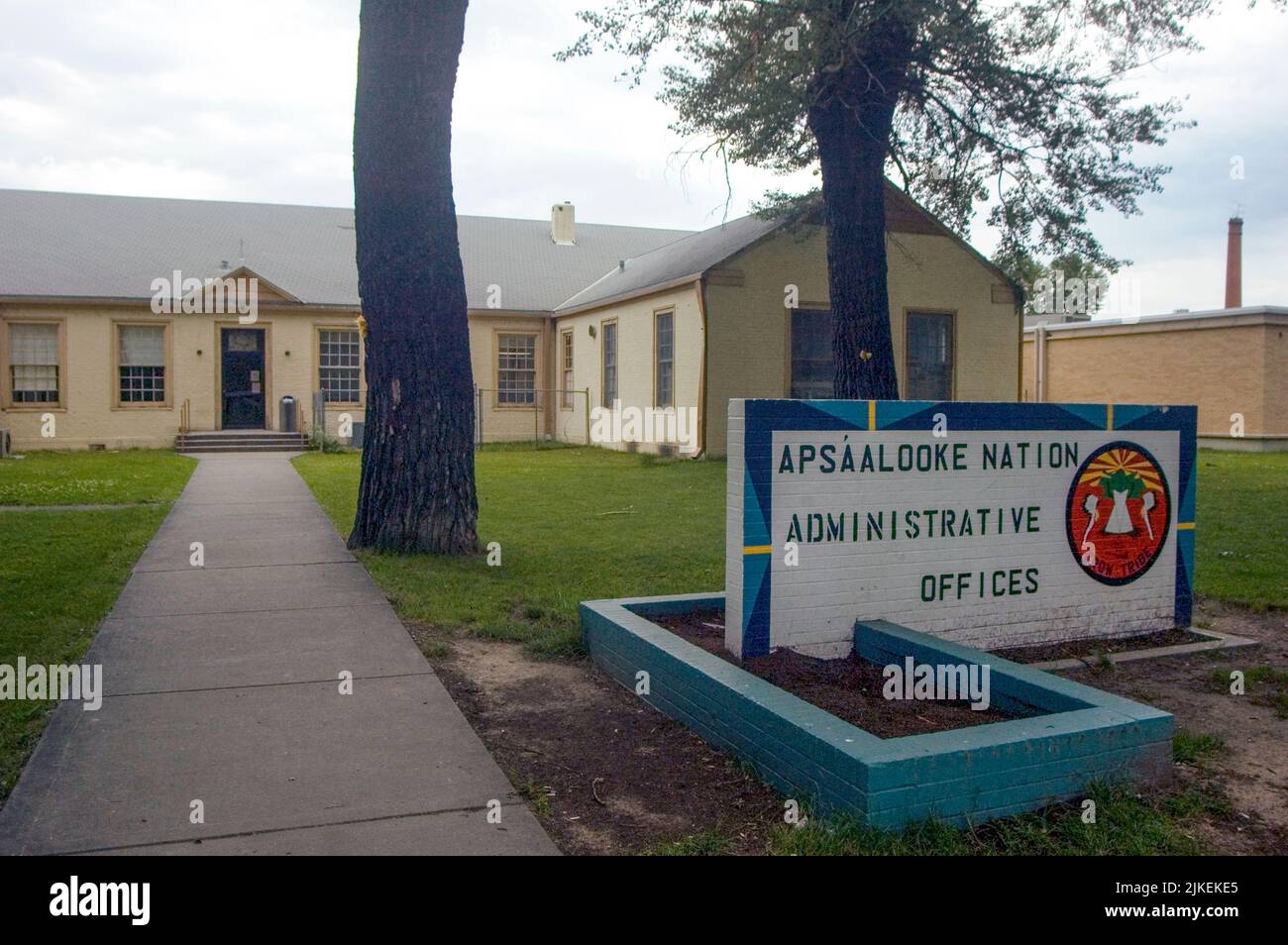 on the Crow Indian Reservation, Crow Agency Montana Stock Photo Alamy