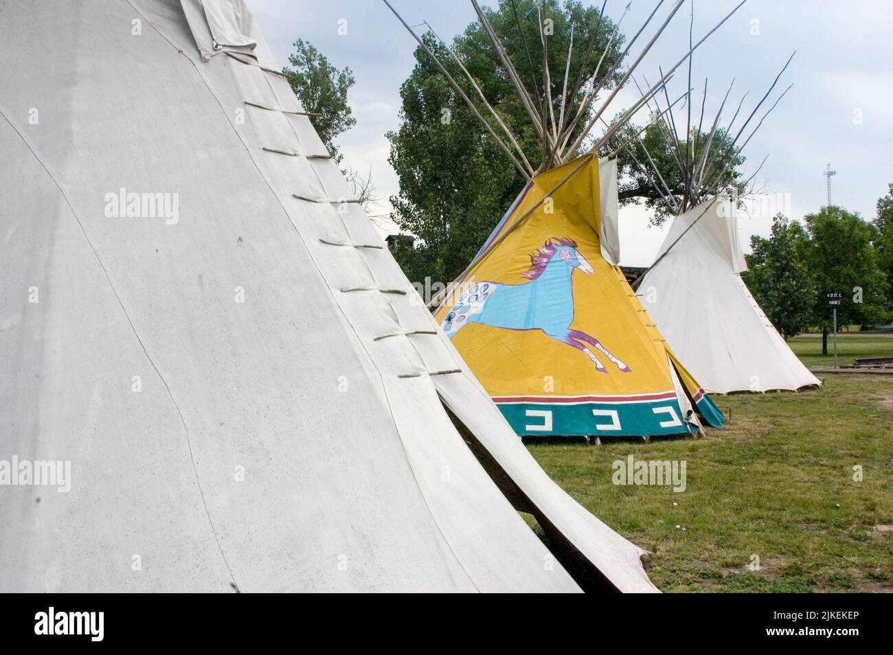 on the Crow Indian Reservation, Crow Agency Montana Stock Photo Alamy