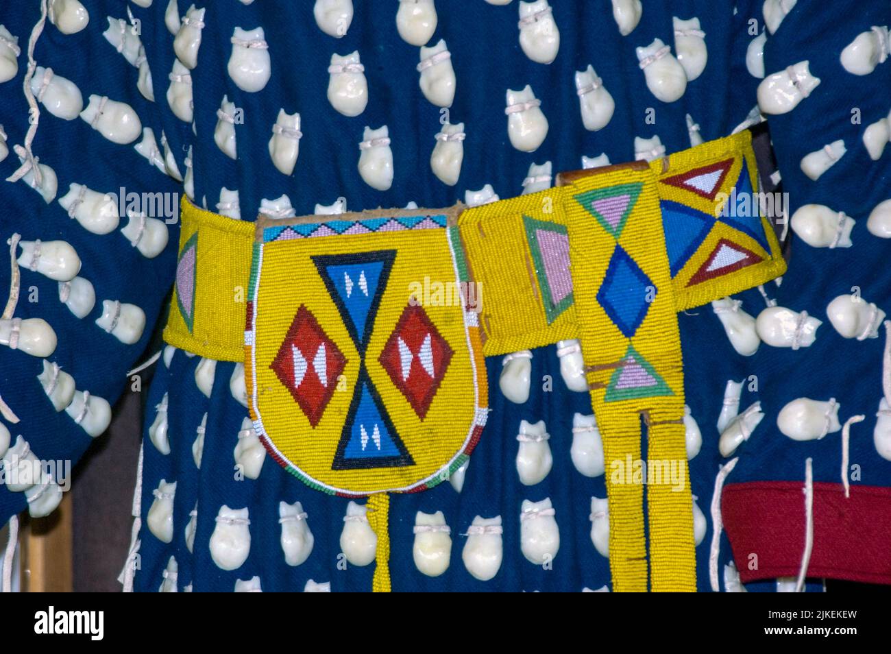 On display at museum on the Crow Indian Reservation, Crow Agency