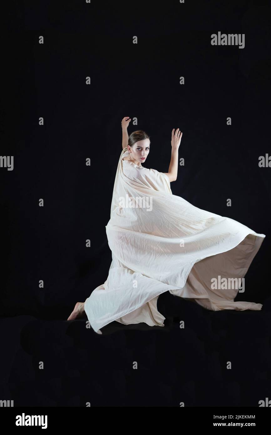 Flowing dark robe hi-res stock photography and images - Alamy