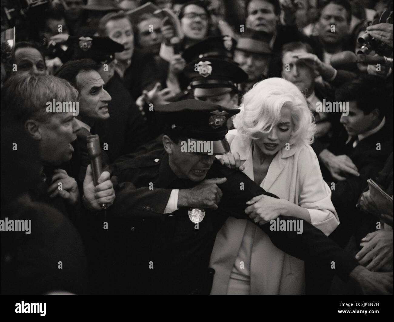 Blonde (TV Series): Ana de Armas as Marilyn Monroe Stock Photo