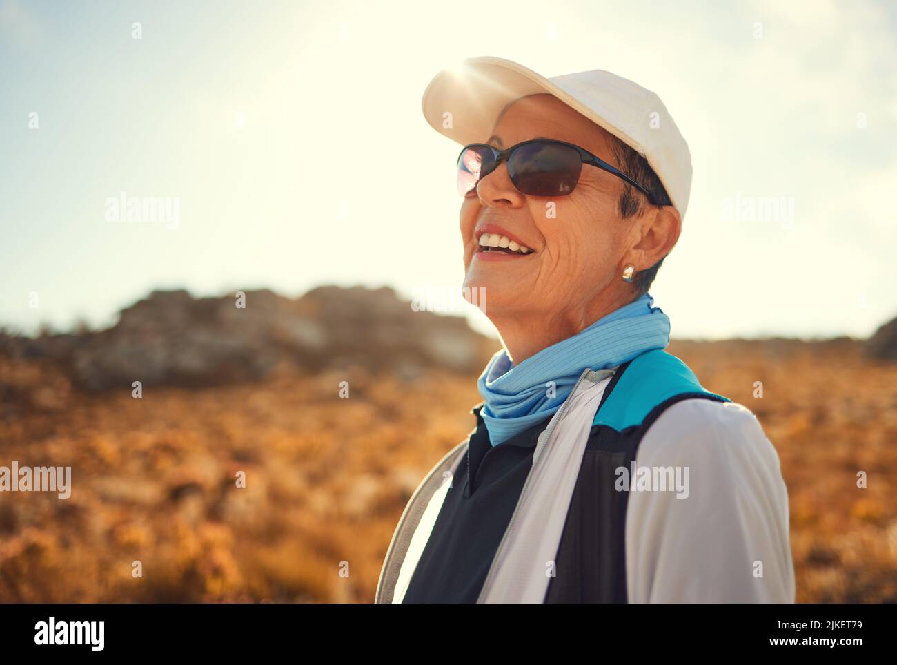 Hiking in nature hi-res stock photography and images - Alamy