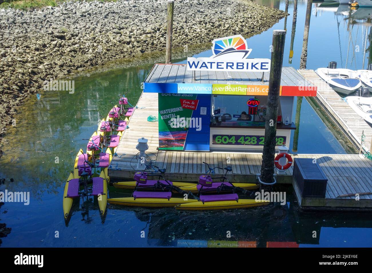 Waterbike in granville island hires stock photography and images Alamy