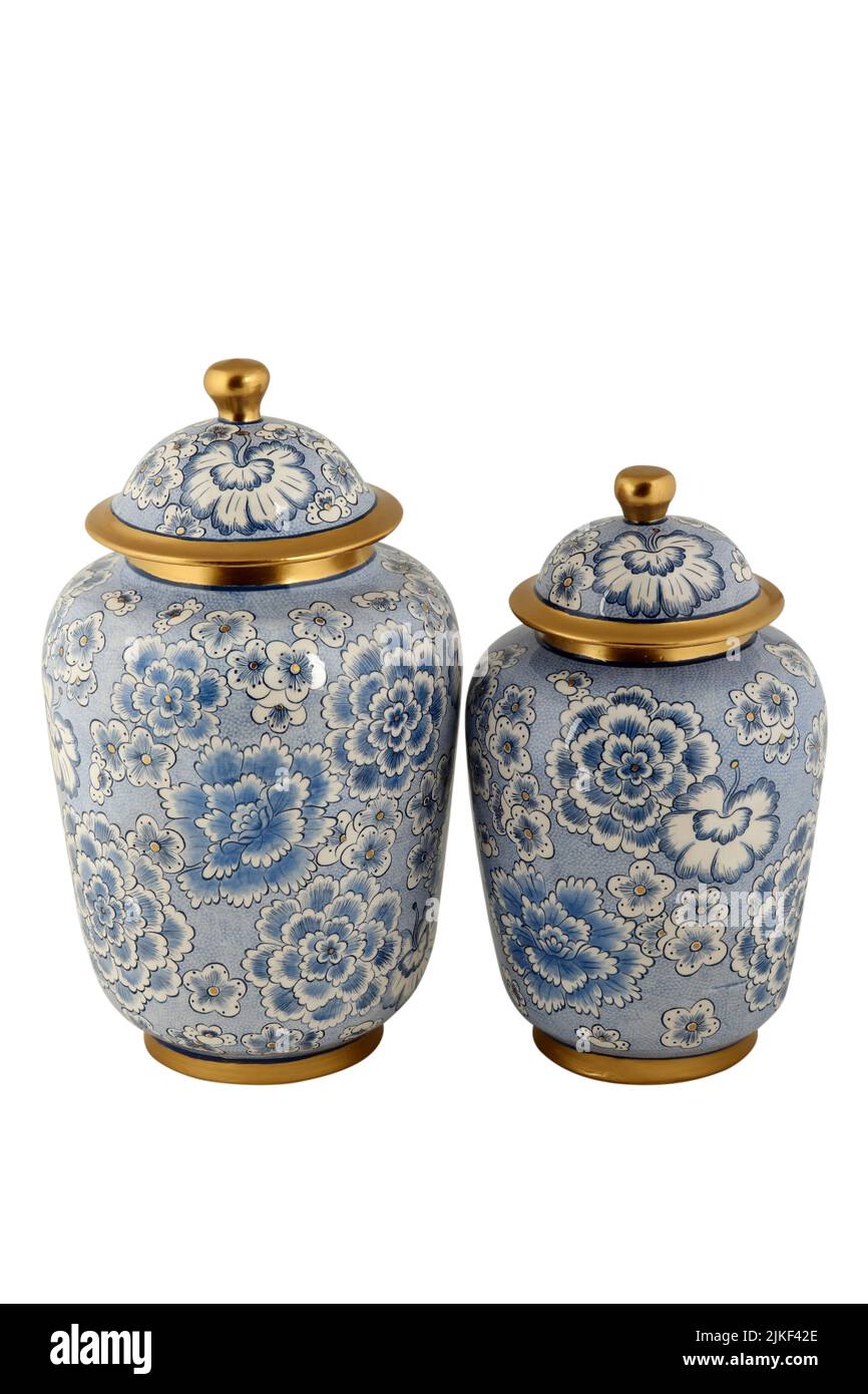 decorative antique handmade ceramic vase Stock Photo Alamy