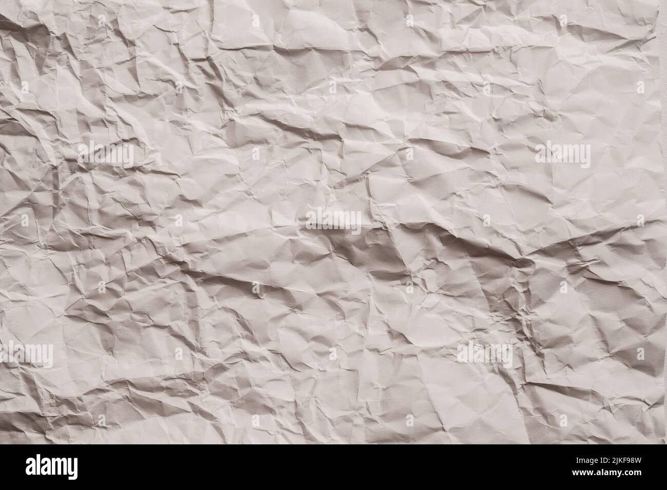 brown crumpled paper wrinkled texture background Stock Photo