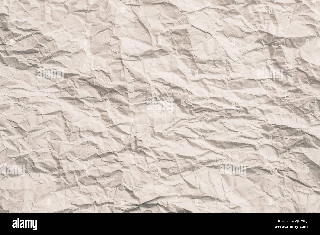 beige wrinkled paper zero waste reuse background Stock Photo