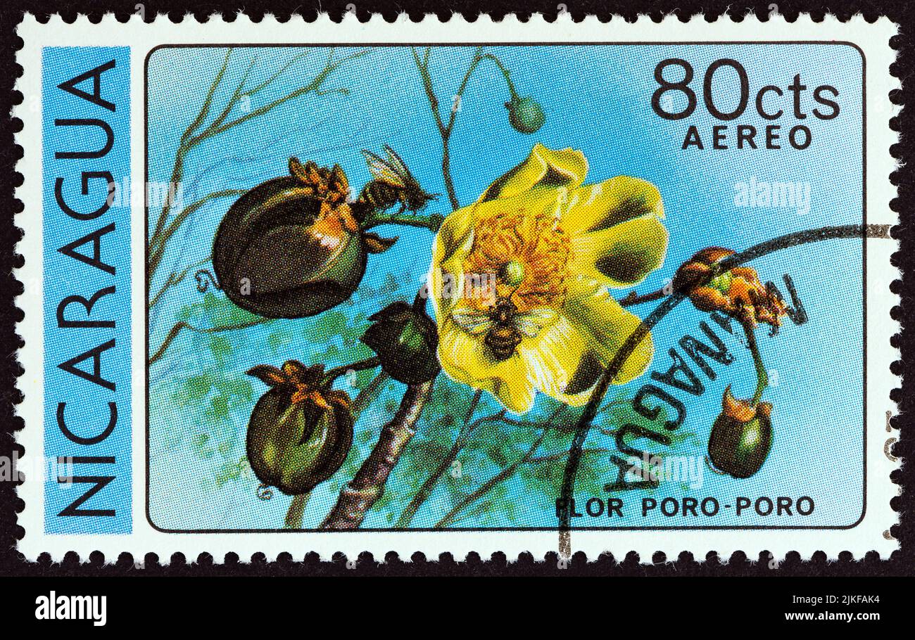Nicaraguan postage stamp nicaragua hi-res stock photography and images ...