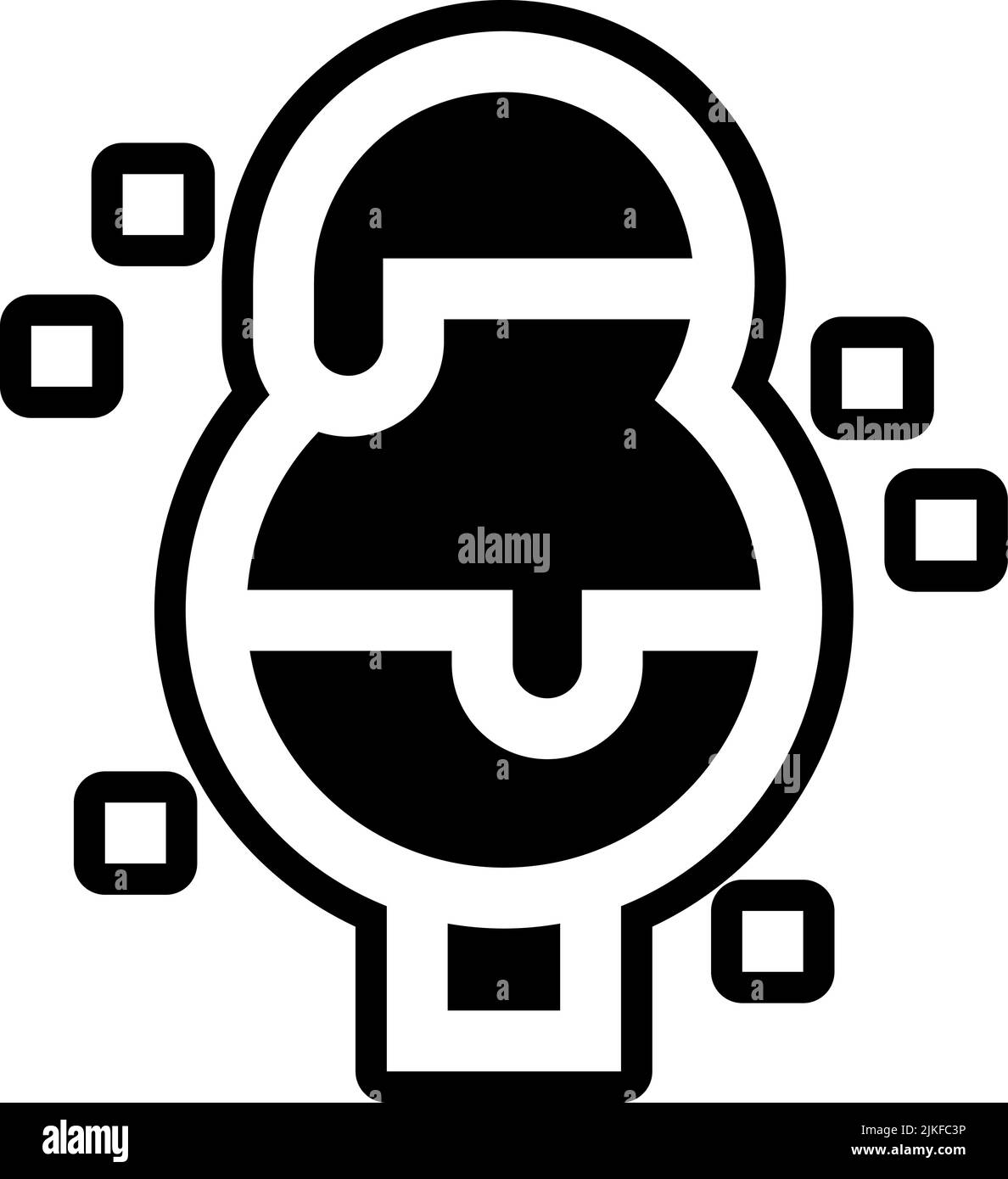 tree icon black vector illustration Stock Vector Image & Art - Alamy