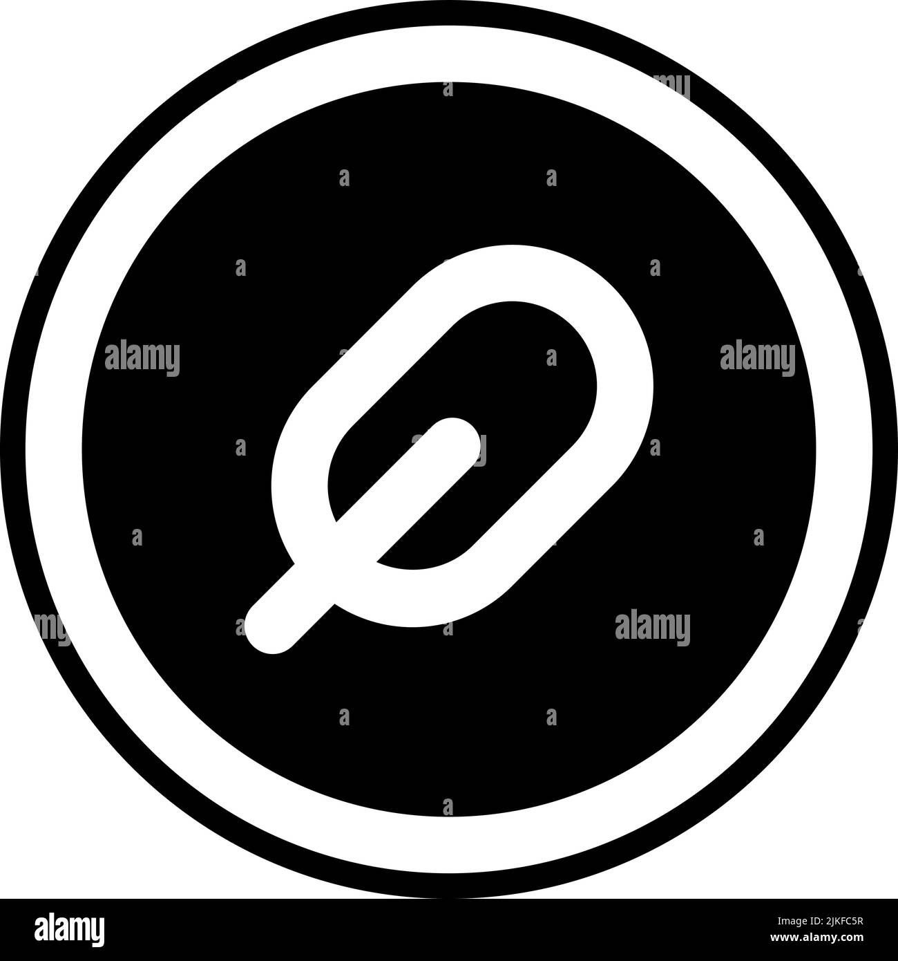 feather icon black vector illustration. Stock Vector