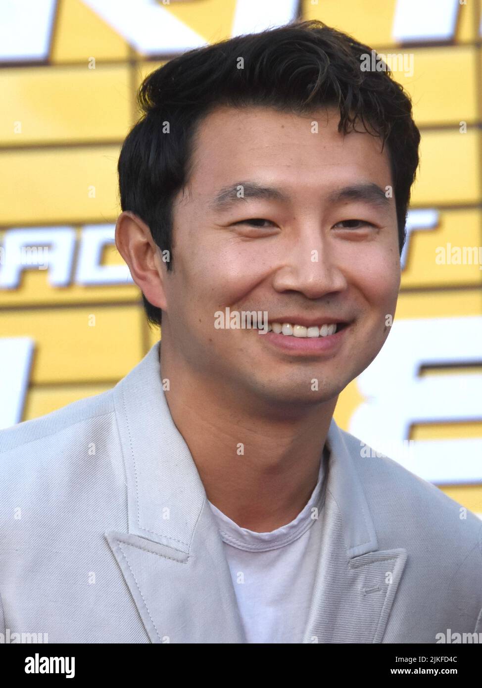 Los Angeles, California, USA. 1st Aug, 2022. Actor Simu Liuattends the ...