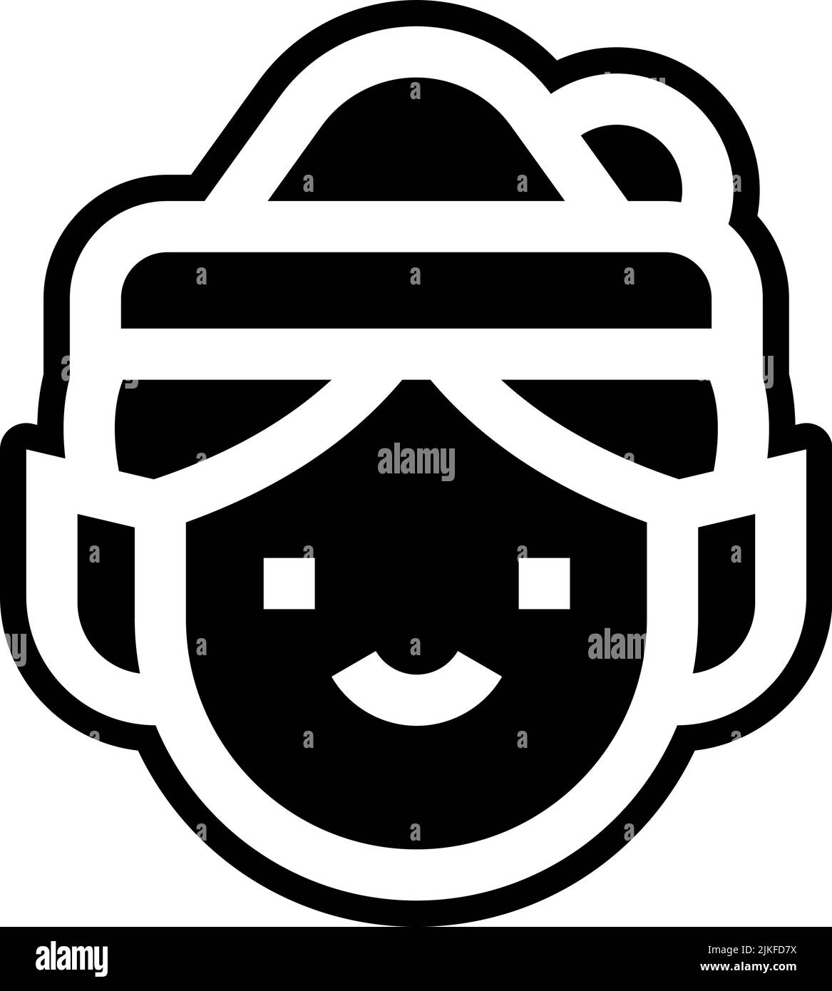 elf icon black vector illustration Stock Vector Image & Art - Alamy