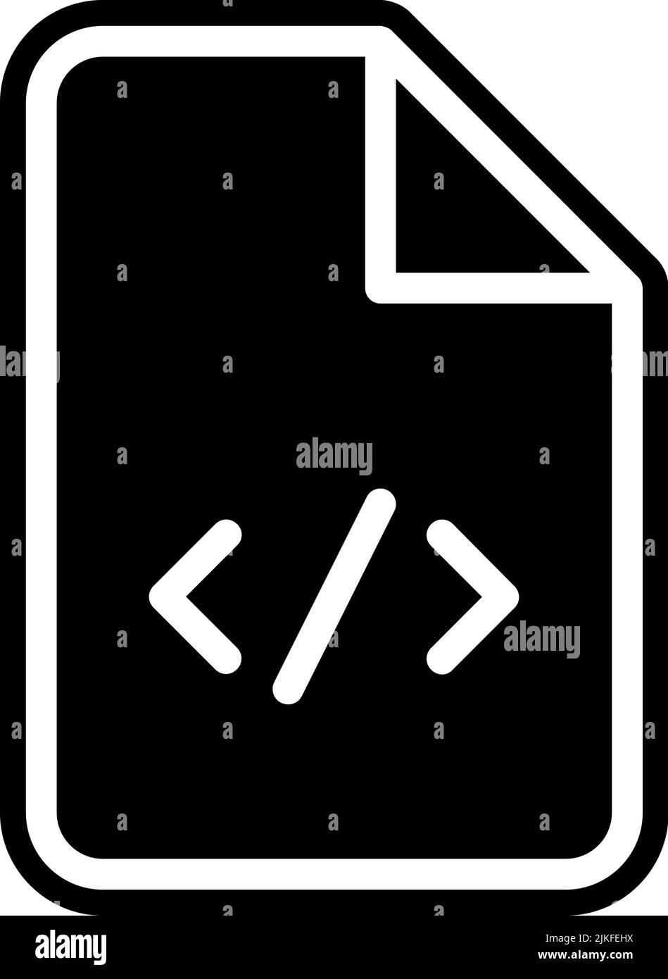 html icon black vector illustration Stock Vector Image & Art - Alamy