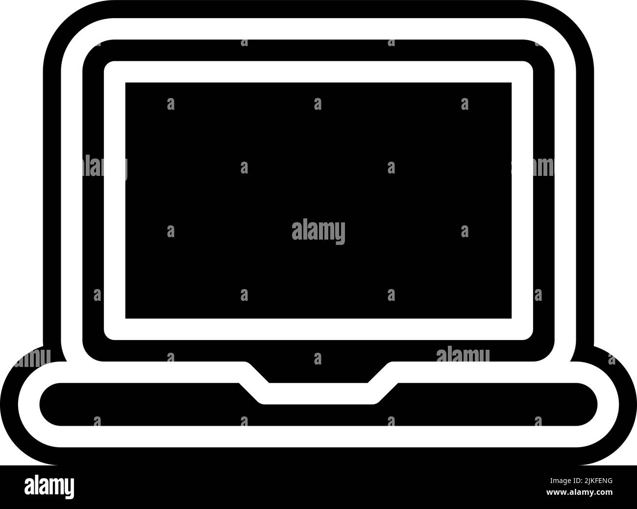Electronic devices symbols Black and White Stock Photos & Images - Alamy