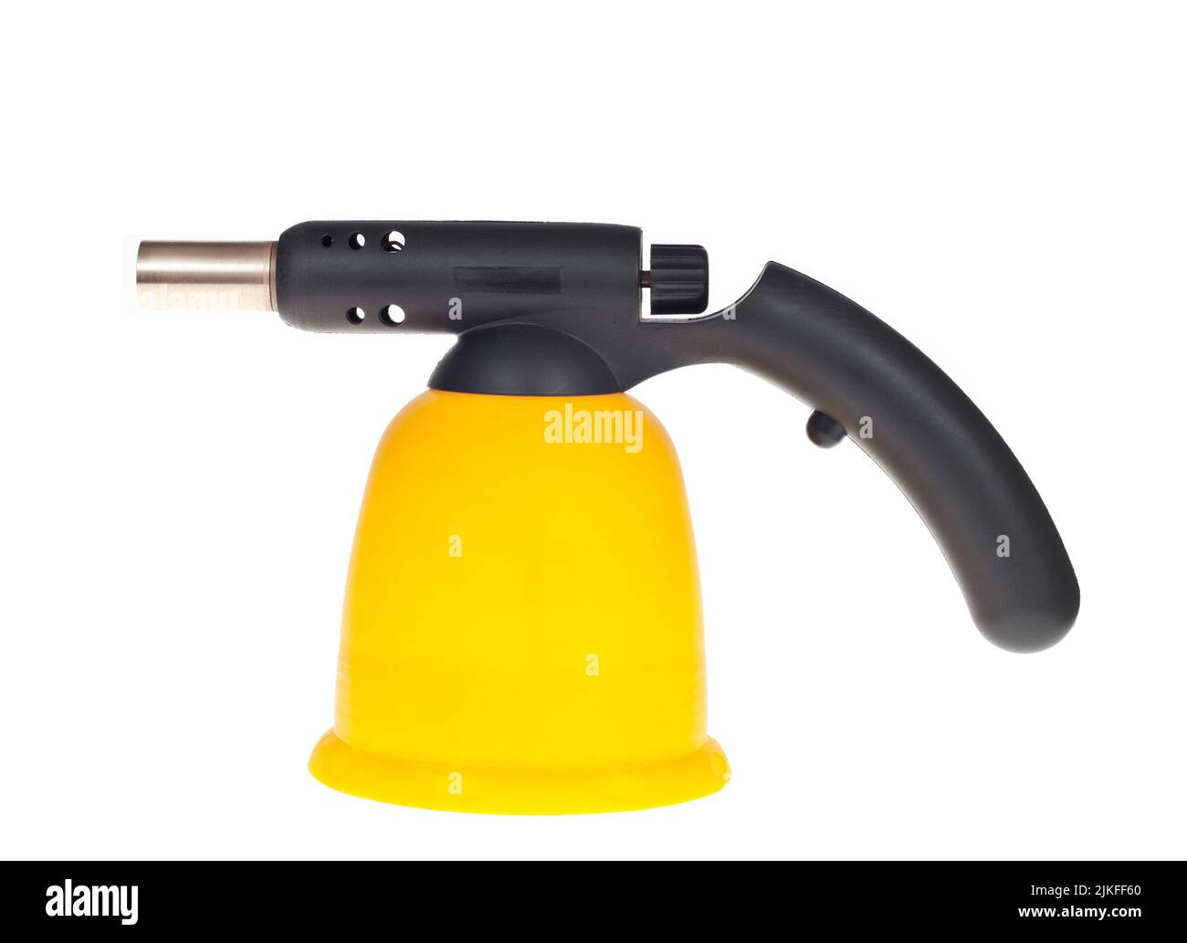 Manual gas burner on a white background Stock Photo Alamy