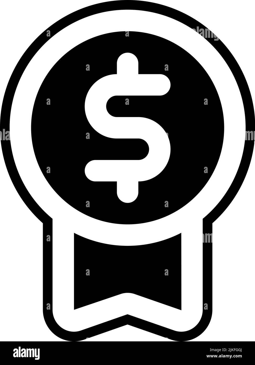 badge icon black vector illustration Stock Vector Image & Art - Alamy