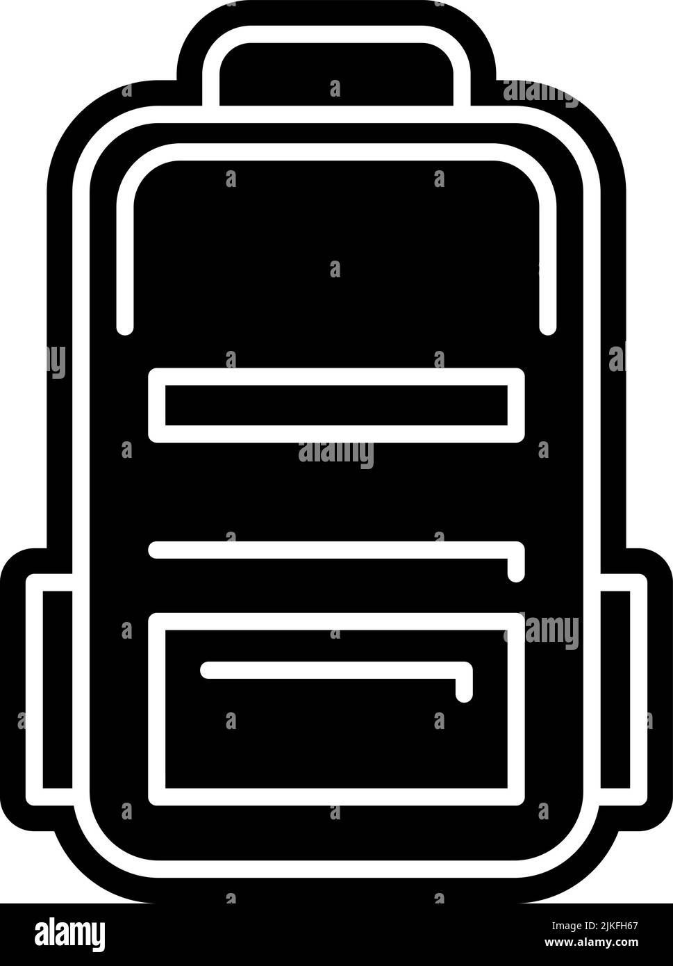 bag icon black vector illustration Stock Vector Image & Art - Alamy