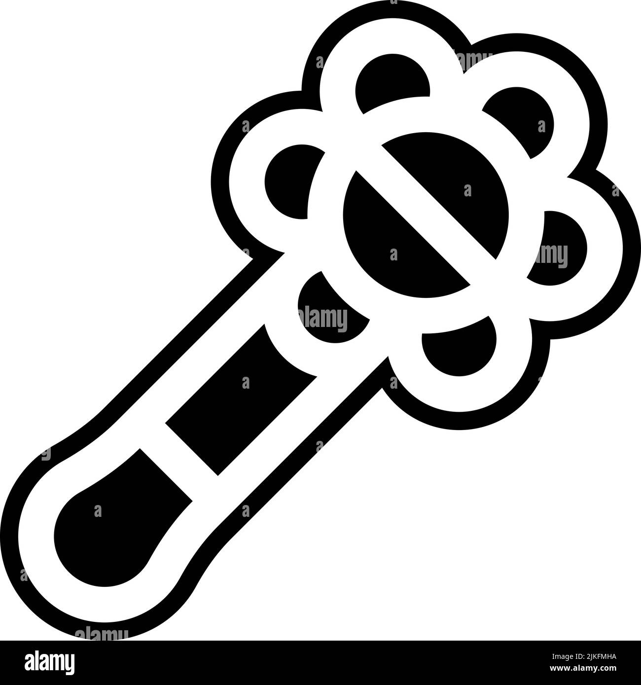 rattle icon black vector illustration Stock Vector Image & Art Alamy