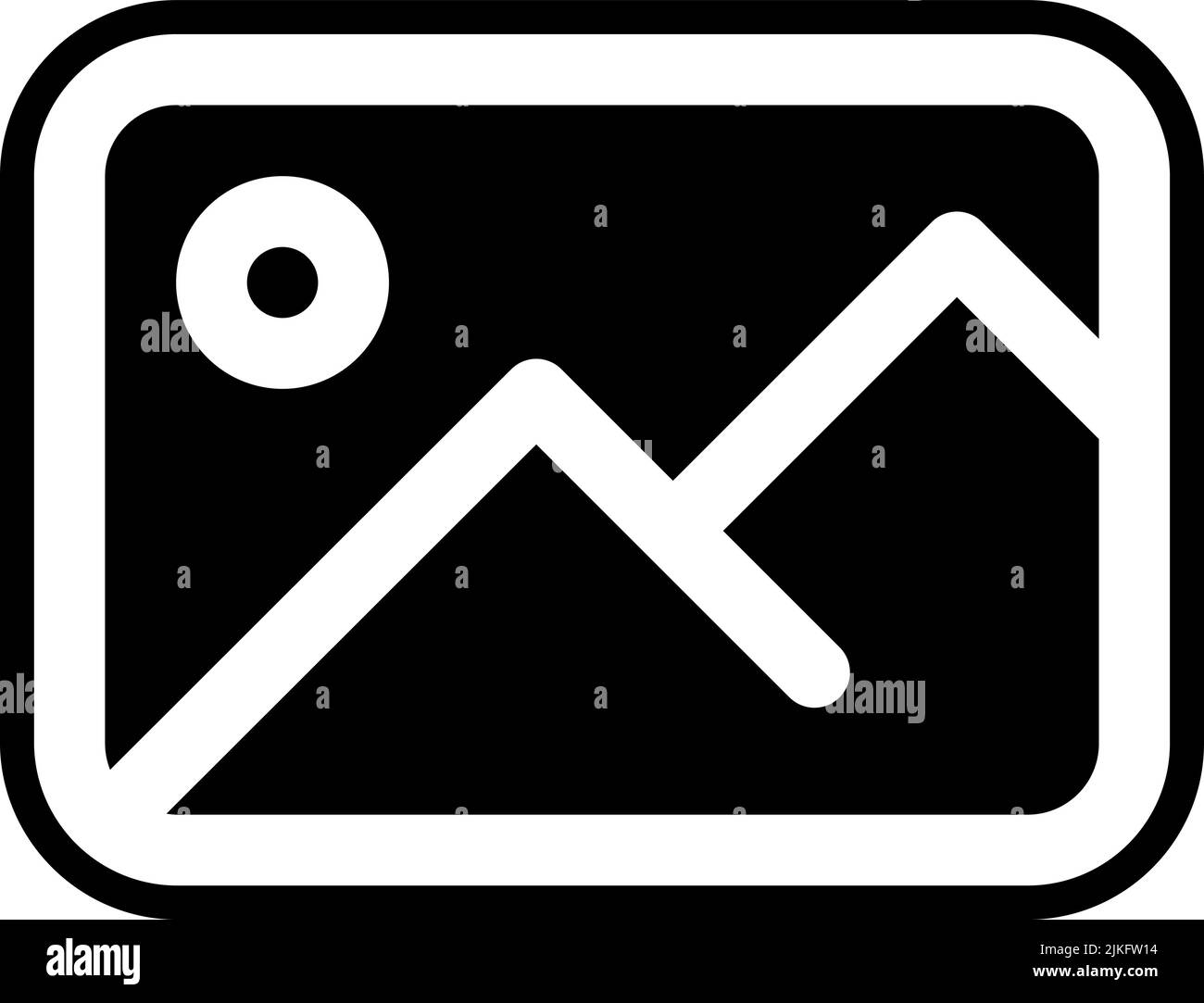 image icon black vector illustration Stock Vector Image & Art - Alamy
