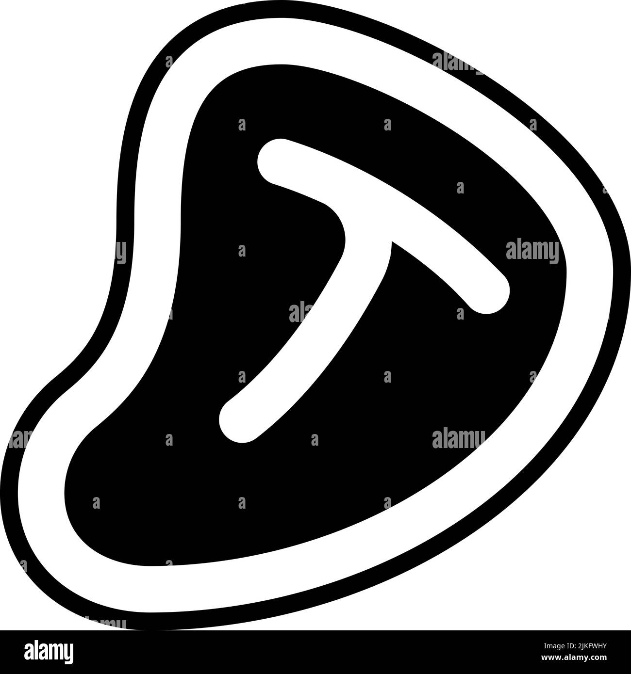 meat icon black vector illustration Stock Vector Image & Art - Alamy