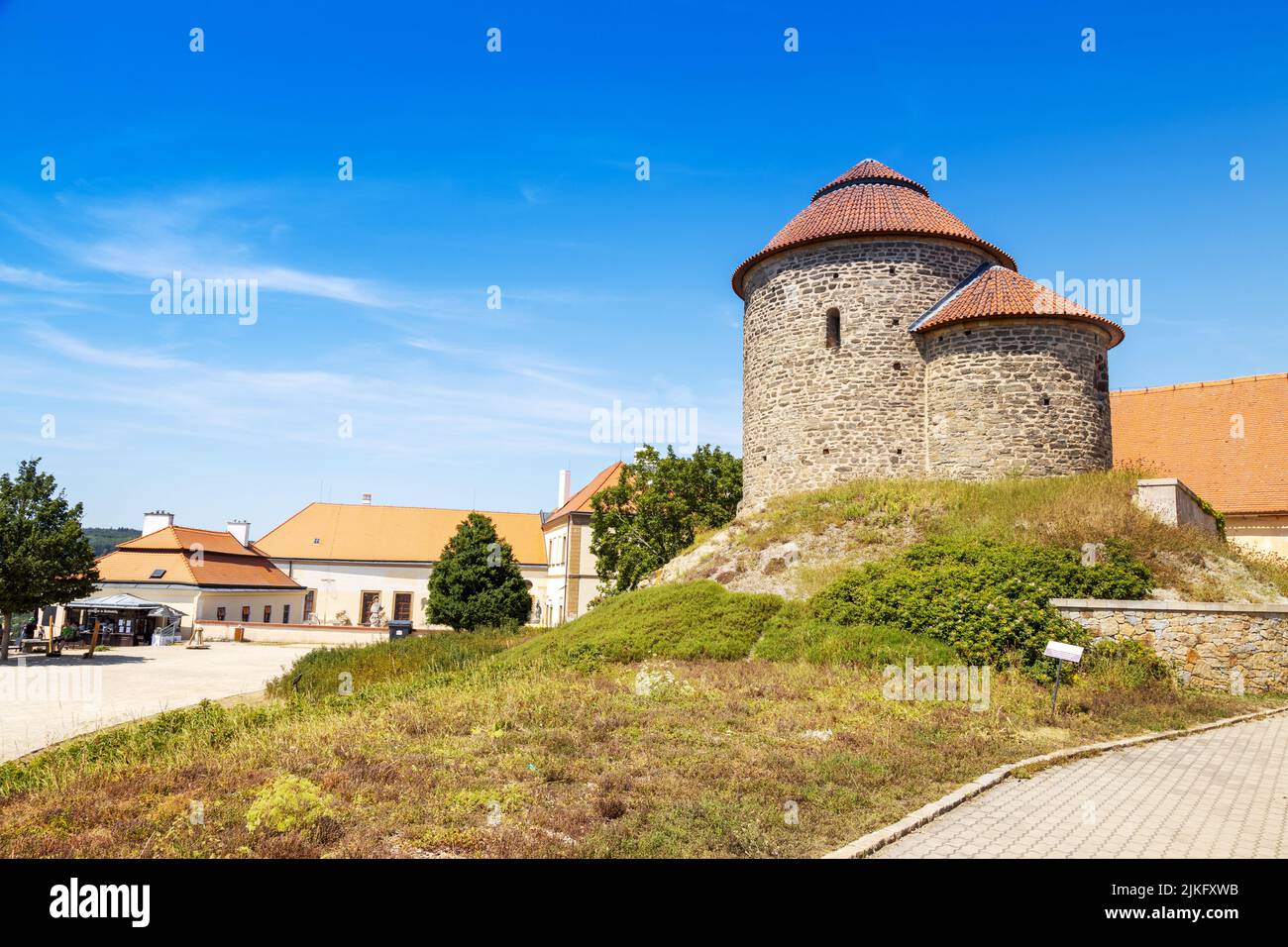 Rotunda svaté Kateřiny, Znojmo, Jihomoravský kraj, Ceska republika /  rotunda, Znojmo town, South Moravia, Czech republic Stock Photo