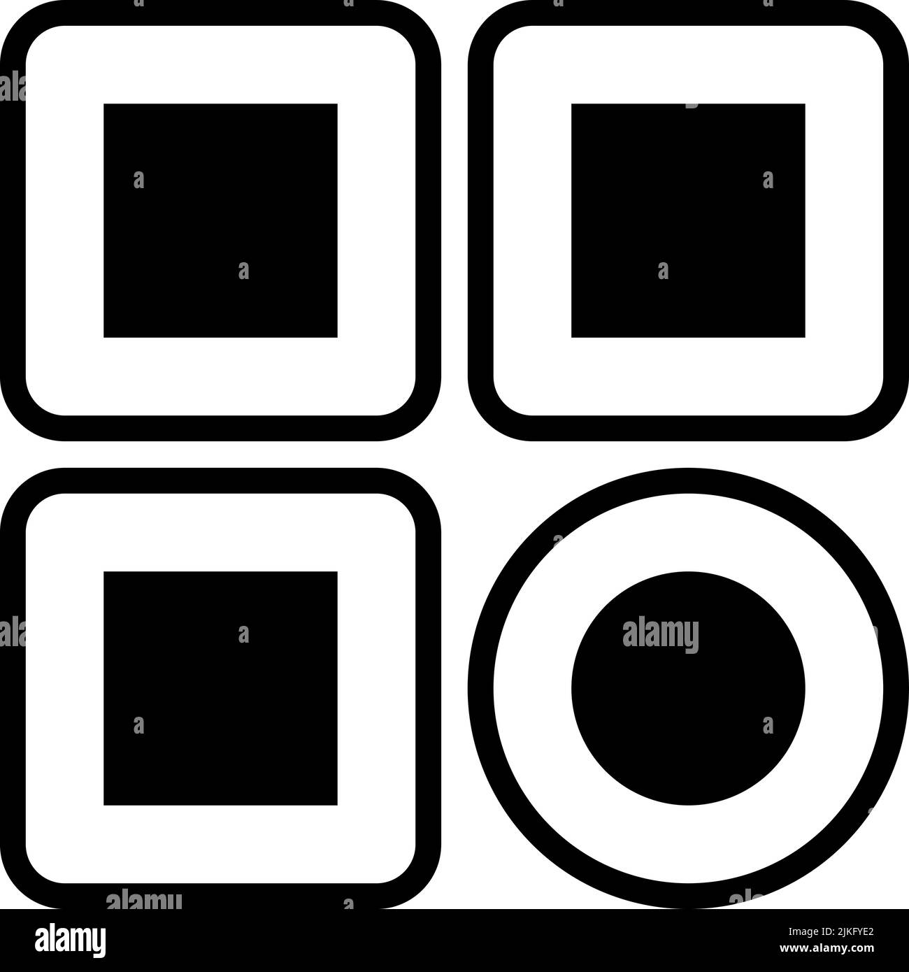 dashboard icon black vector illustration Stock Vector Image & Art Alamy