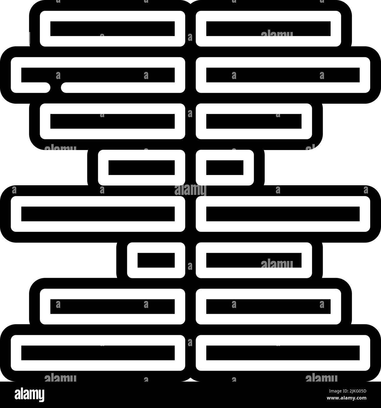 bar chart icon black vector illustration Stock Vector Image & Art - Alamy