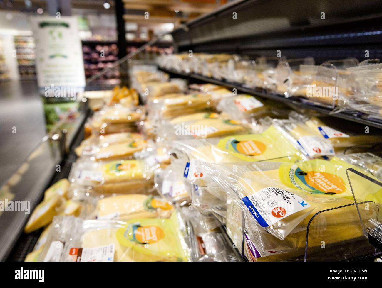 Toppings Cheese Inflation 2022-08-02 11:19:39 LEARNING - Price tags for cheese in a PLUS ...