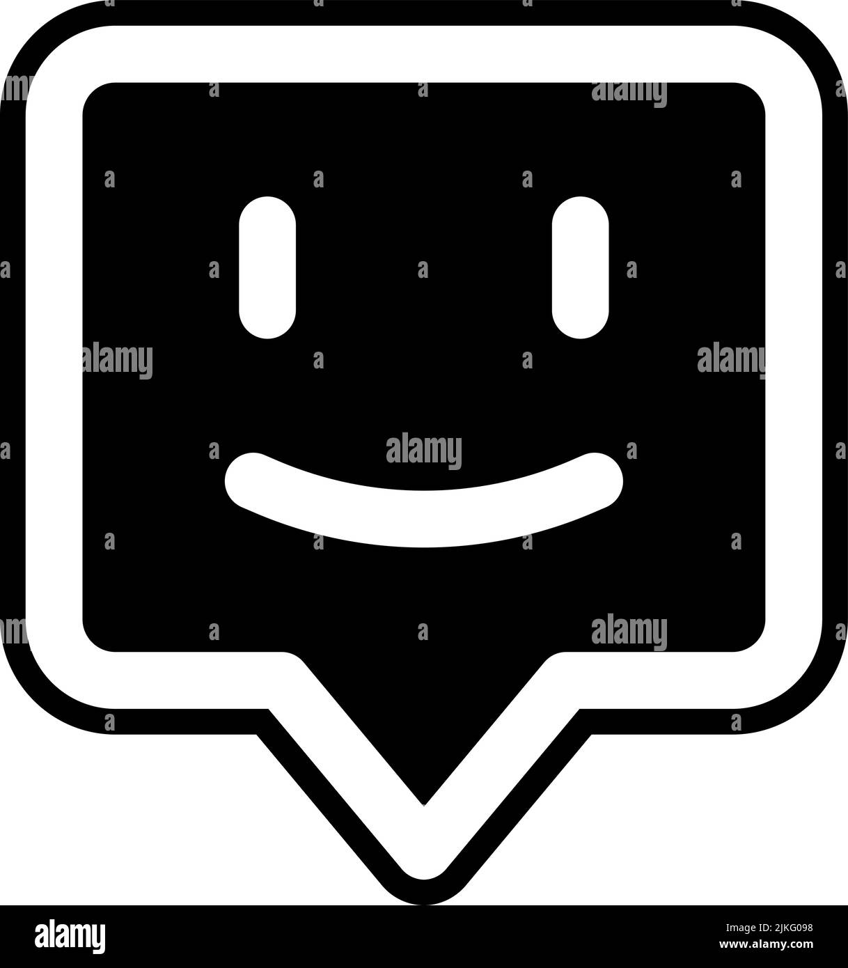 customer review icon black vector illustration Stock Vector Image & Art ...