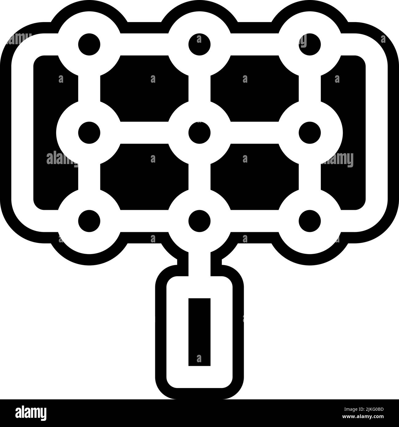 spotlight icon black vector illustration Stock Vector Image & Art - Alamy