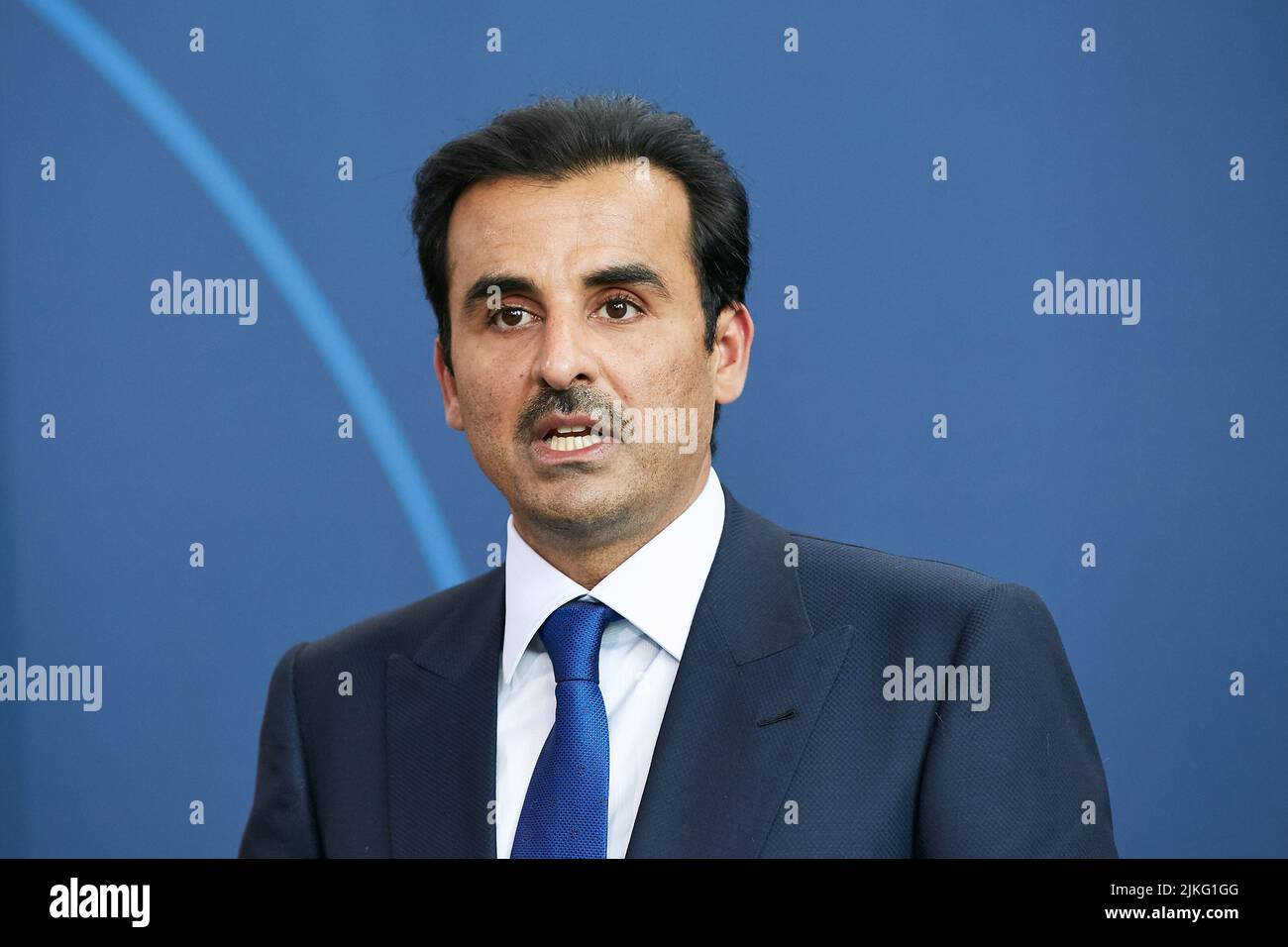 20.05.2022, Germany, Berlin, Berlin Tamim bin Hamad Al Thani, Emir