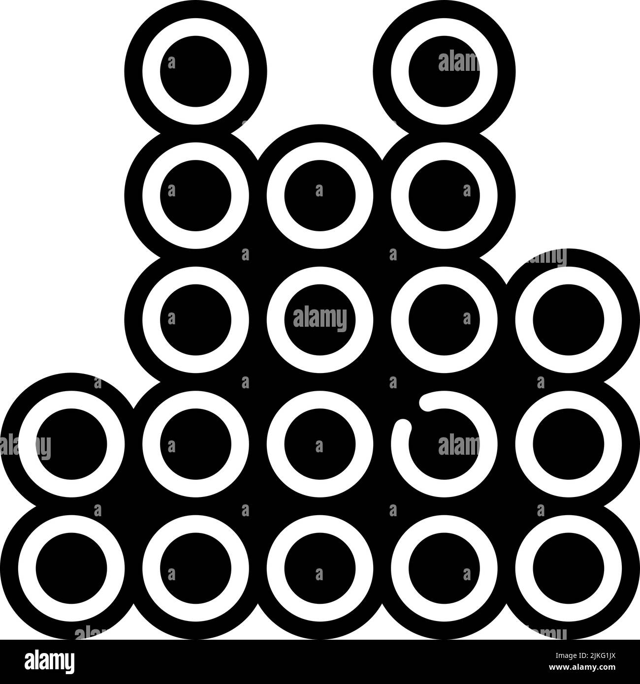 chart icon black vector illustration Stock Vector Image & Art - Alamy