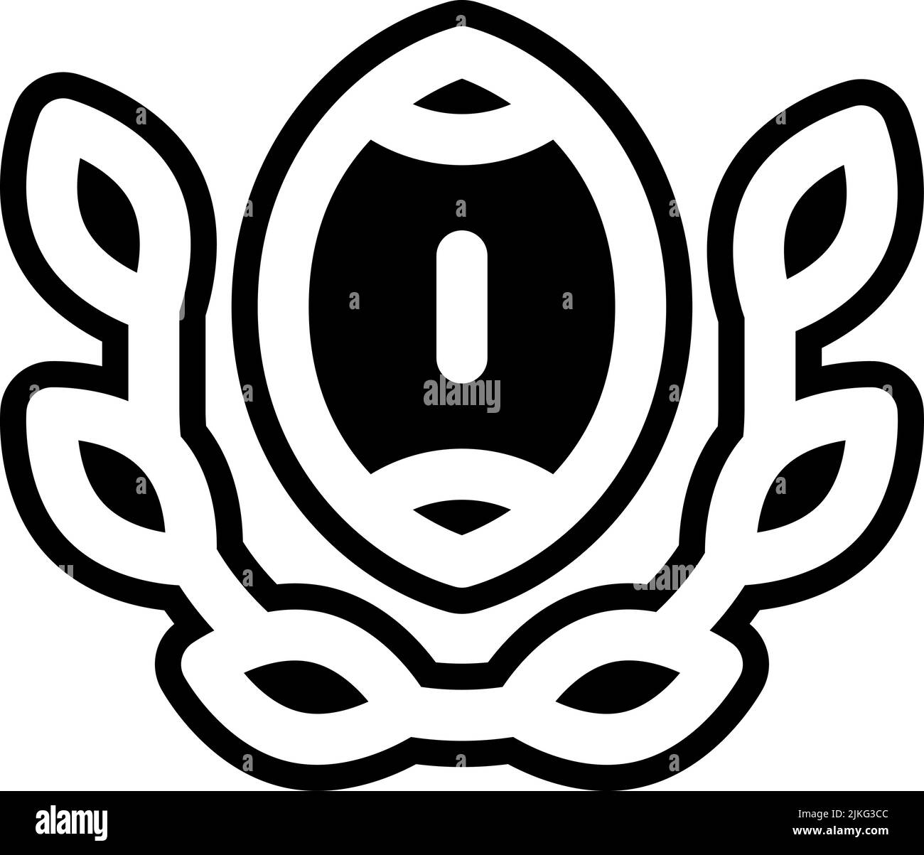 championship icon black vector illustration Stock Vector Image & Art ...