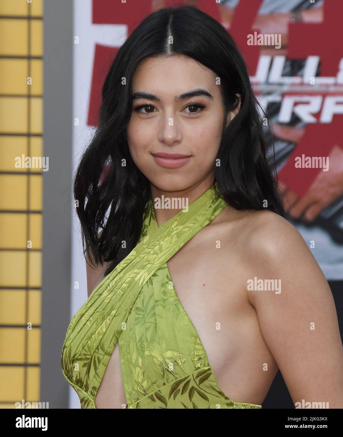 Jade Bender arrives at the BULLET TRAIN Los Angeles Premiere held at