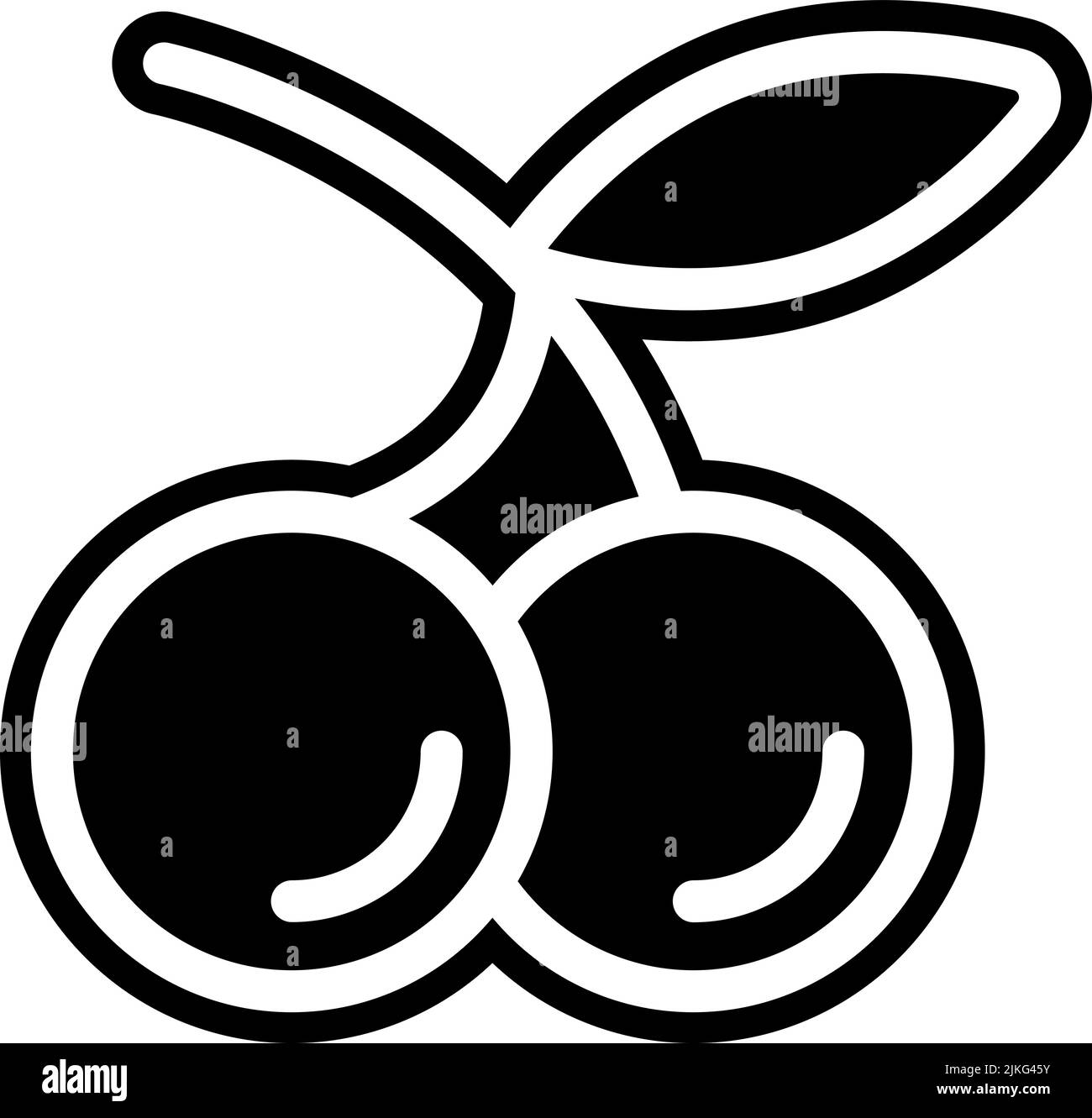 fruits icon black vector illustration Stock Vector Image & Art - Alamy