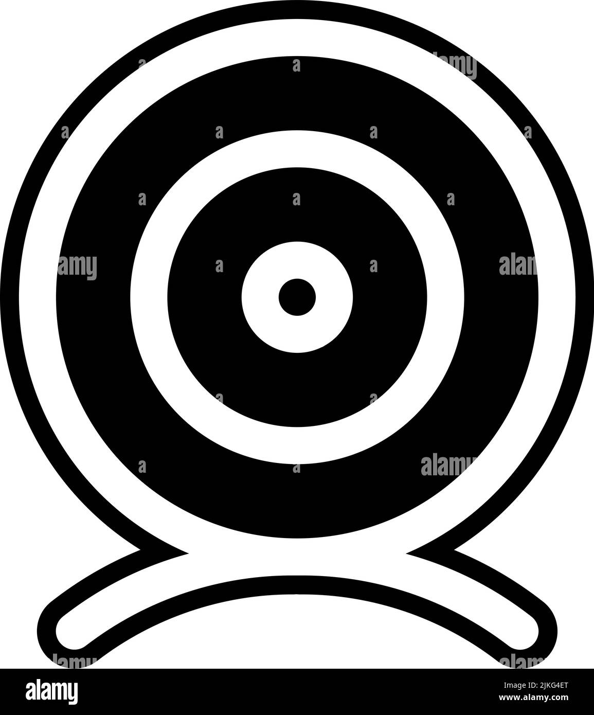web camera icon black vector illustration Stock Vector Image & Art - Alamy