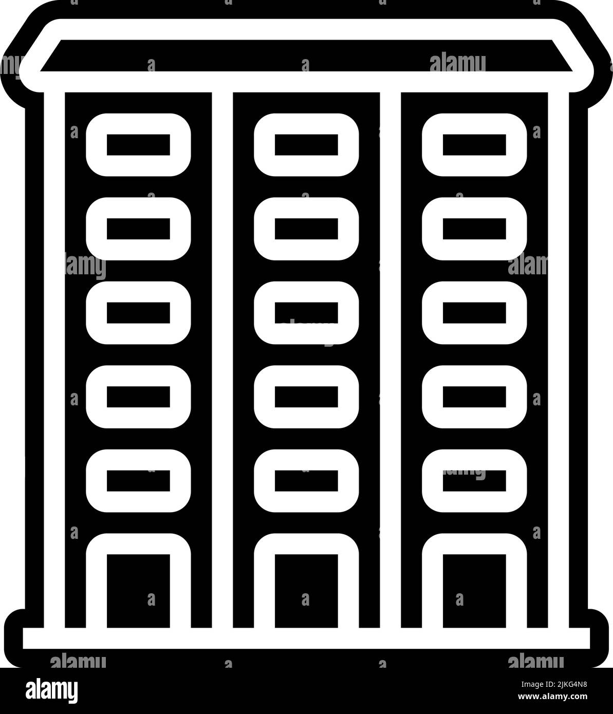 apartment icon black vector illustration Stock Vector Image & Art - Alamy