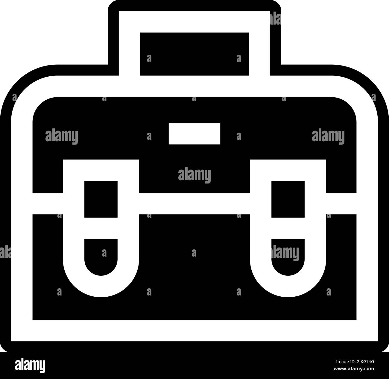 folder icon black vector illustration Stock Vector Image & Art - Alamy