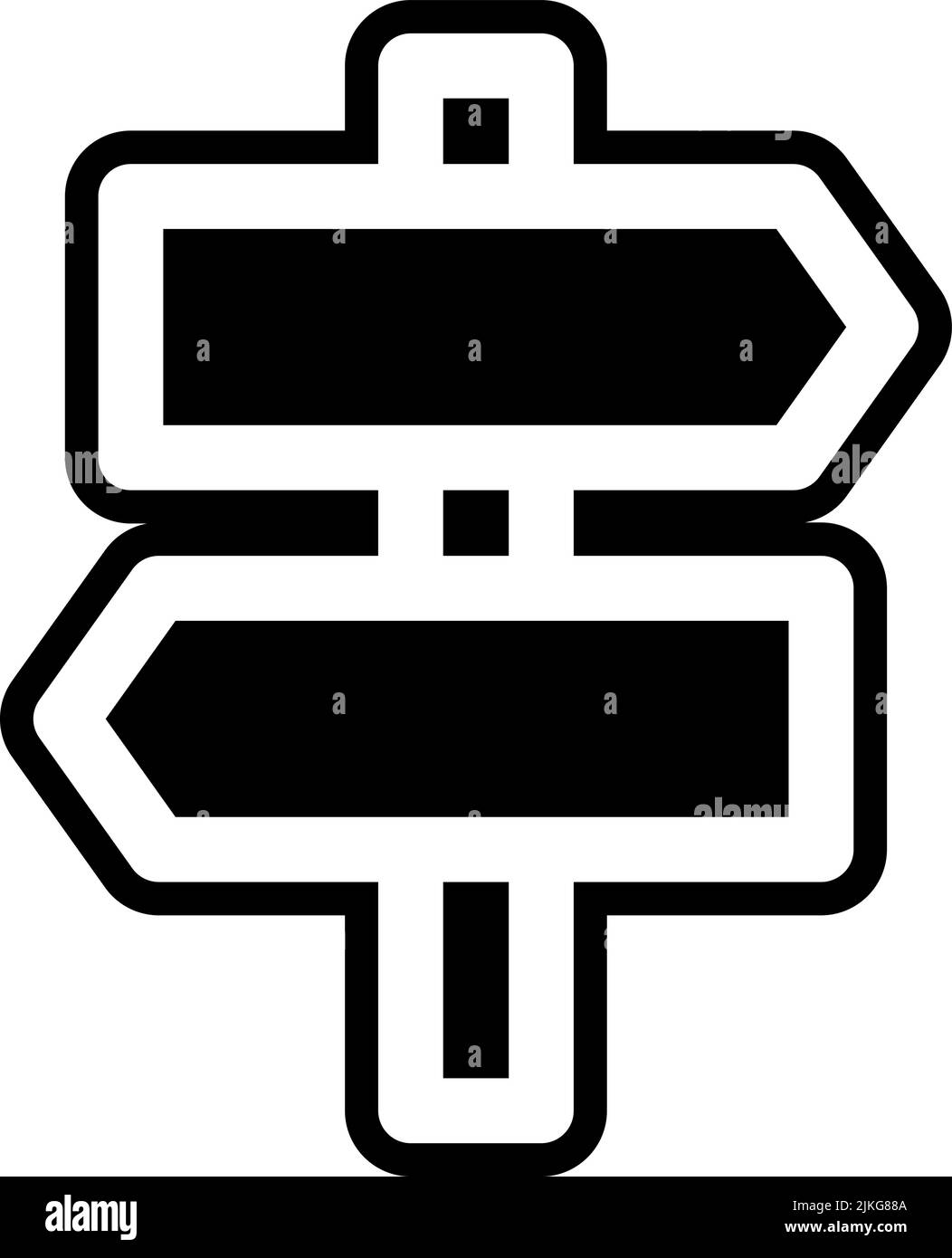 sign icon black vector illustration Stock Vector Image & Art - Alamy