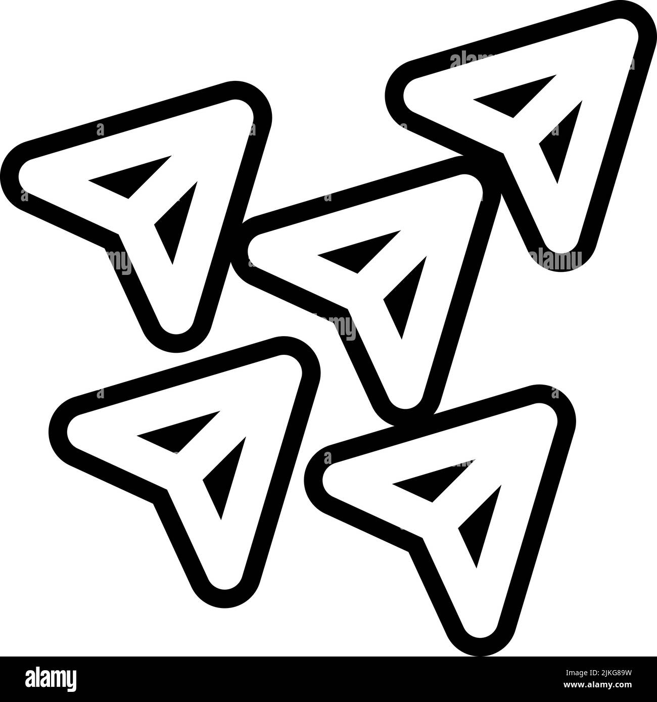 leader icon black vector illustration Stock Vector Image & Art - Alamy