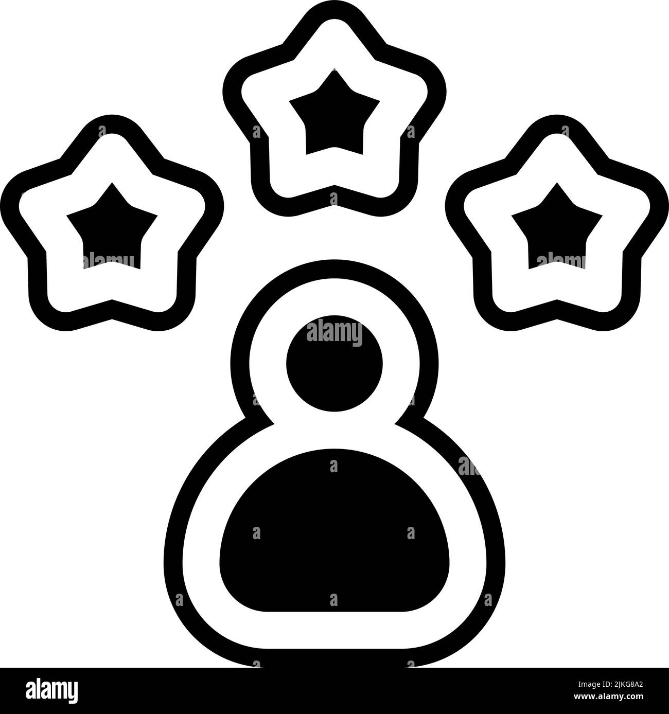 skill icon black vector illustration Stock Vector Image & Art - Alamy