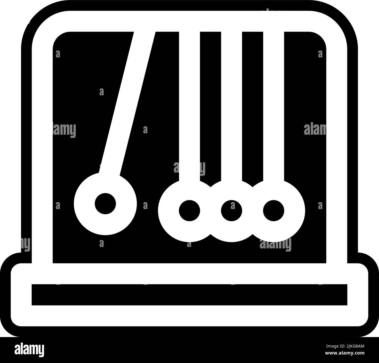 leader icon black vector illustration Stock Vector Image & Art - Alamy